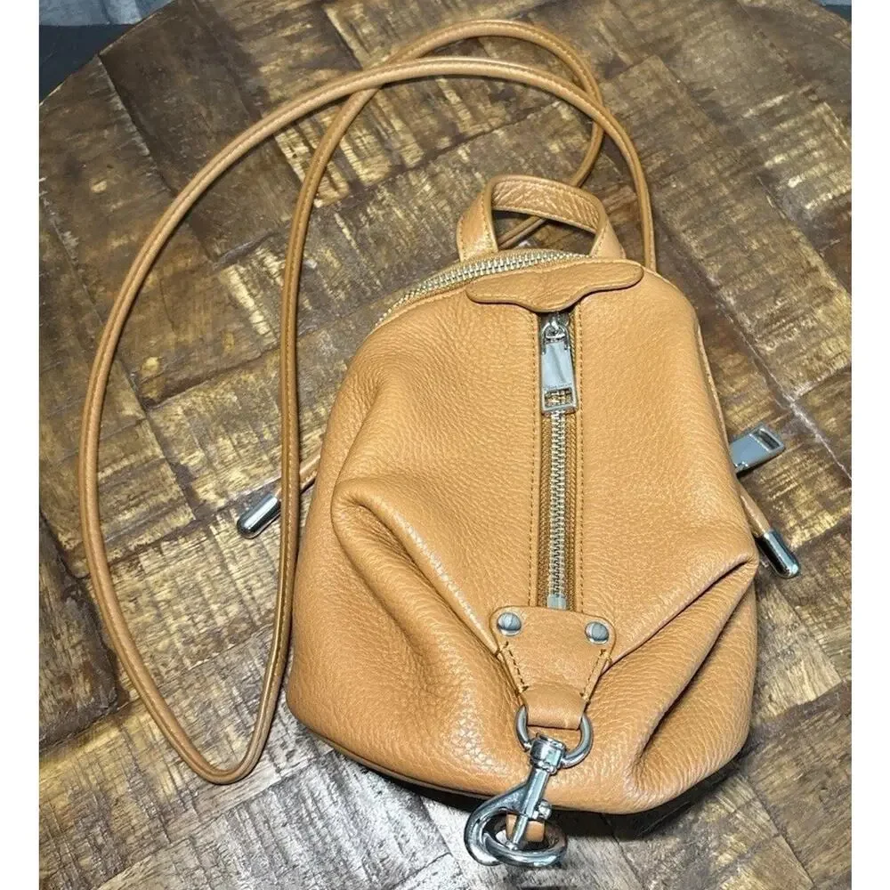 Rebecca Minkoff bag crossbody purse leather tan Brown